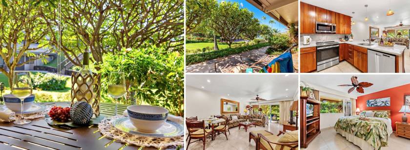 Ground level Maui vacation rental